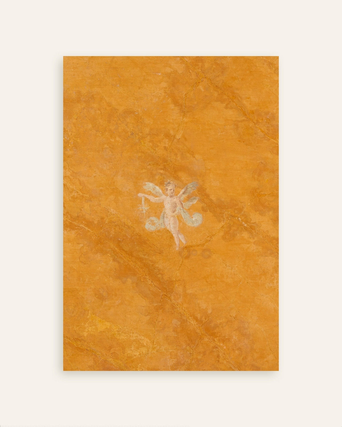 Plakat med Amor-freskoen fra Boscoreale nær Pompeji