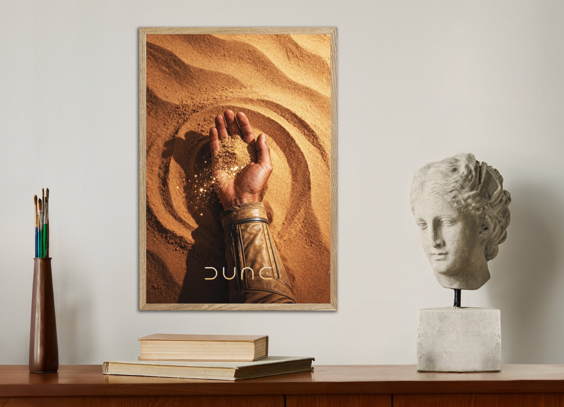 Desert Hand Poster, Dune, Sci-Fi Sand Plakater