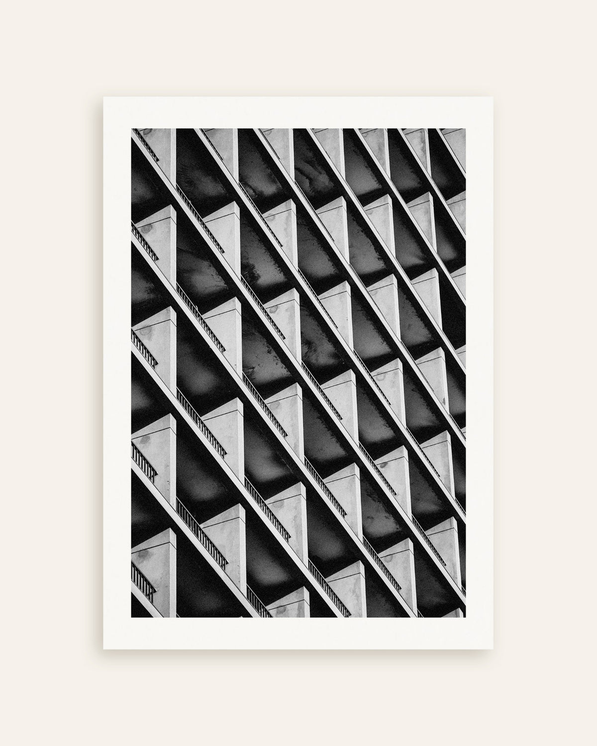 Plakat »Balkonernes diagonale rytme«, miniature