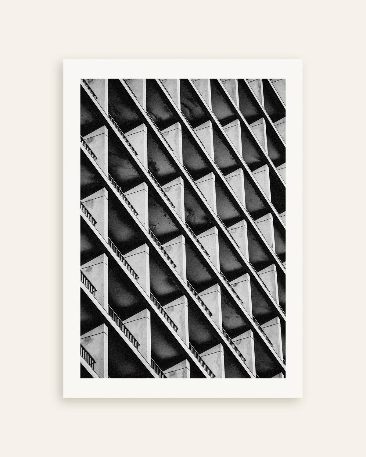 Plakat »Balkonernes diagonale rytme«, miniature