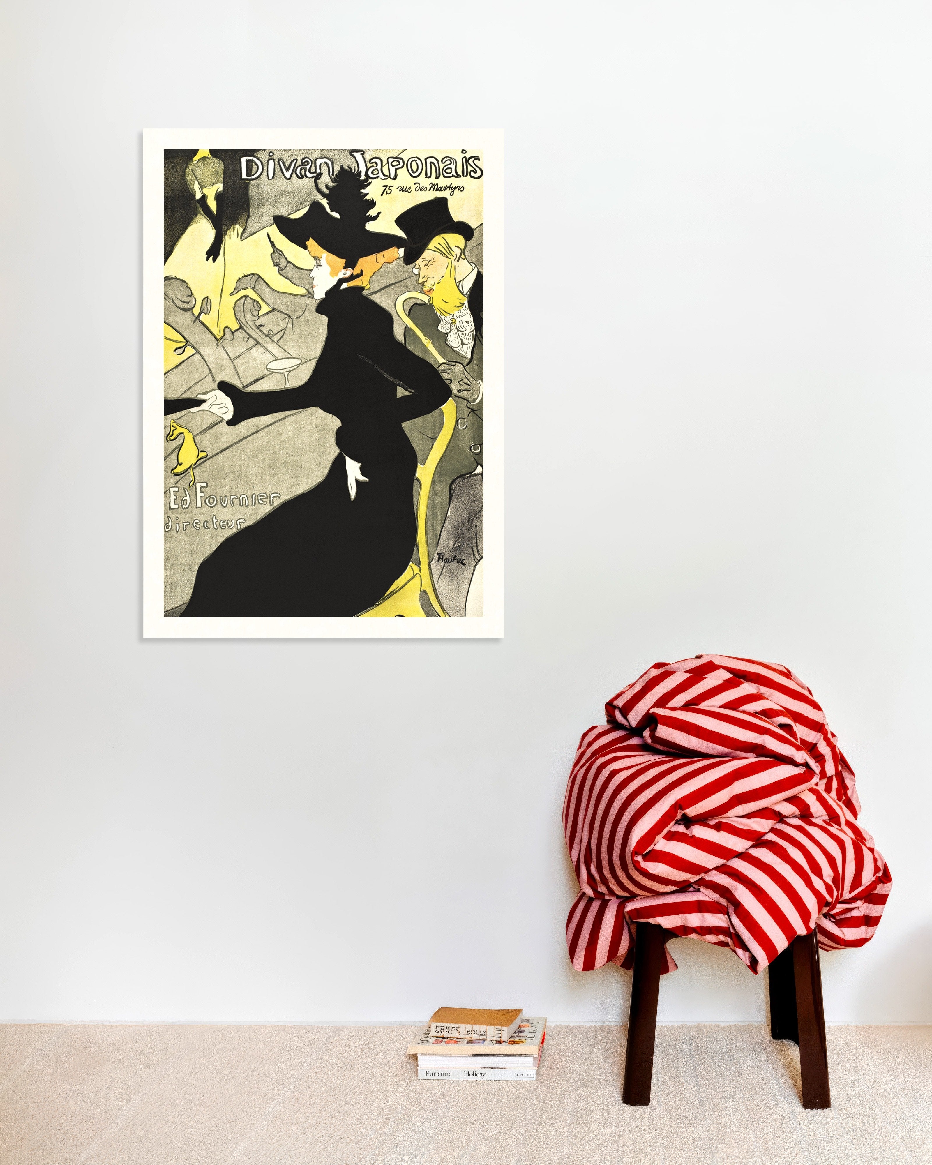 Poster of Divan Japonais (ca. 1892–1893) by Henri de Toulouse-Lautrec