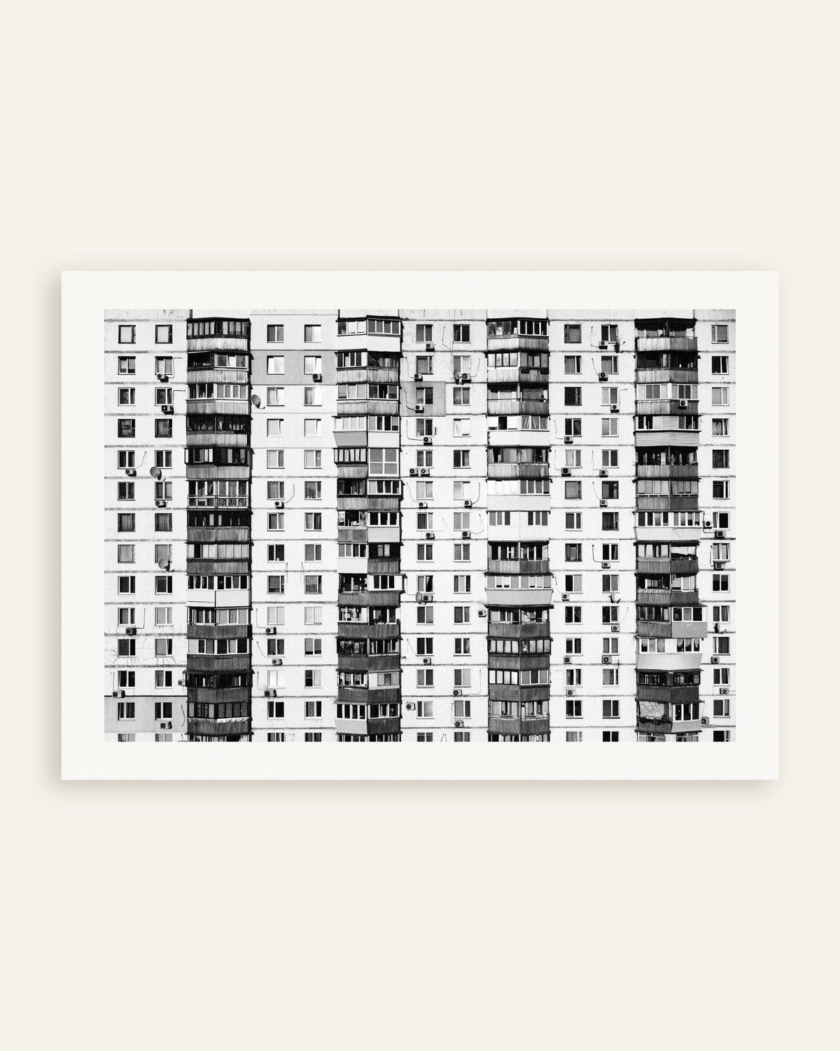 Plakat »Endeløs boligblok«, miniature
