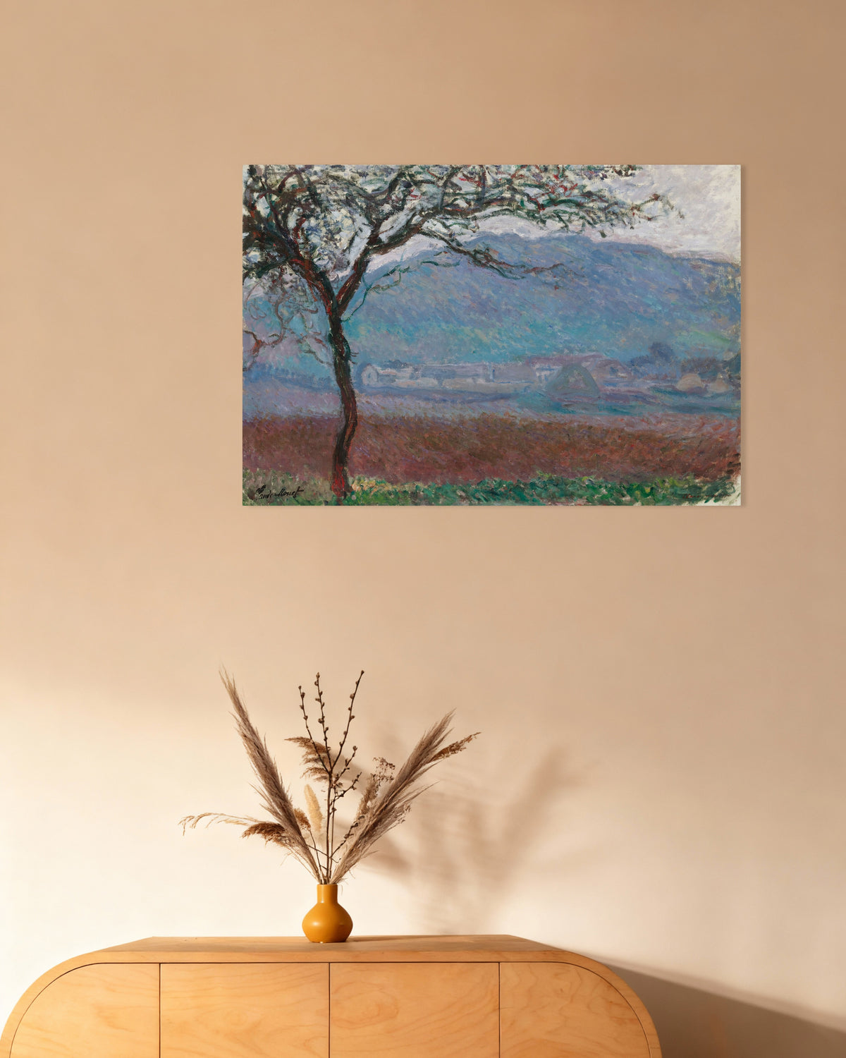 Plakat Mark ved Giverny (1887) af Claude Monet