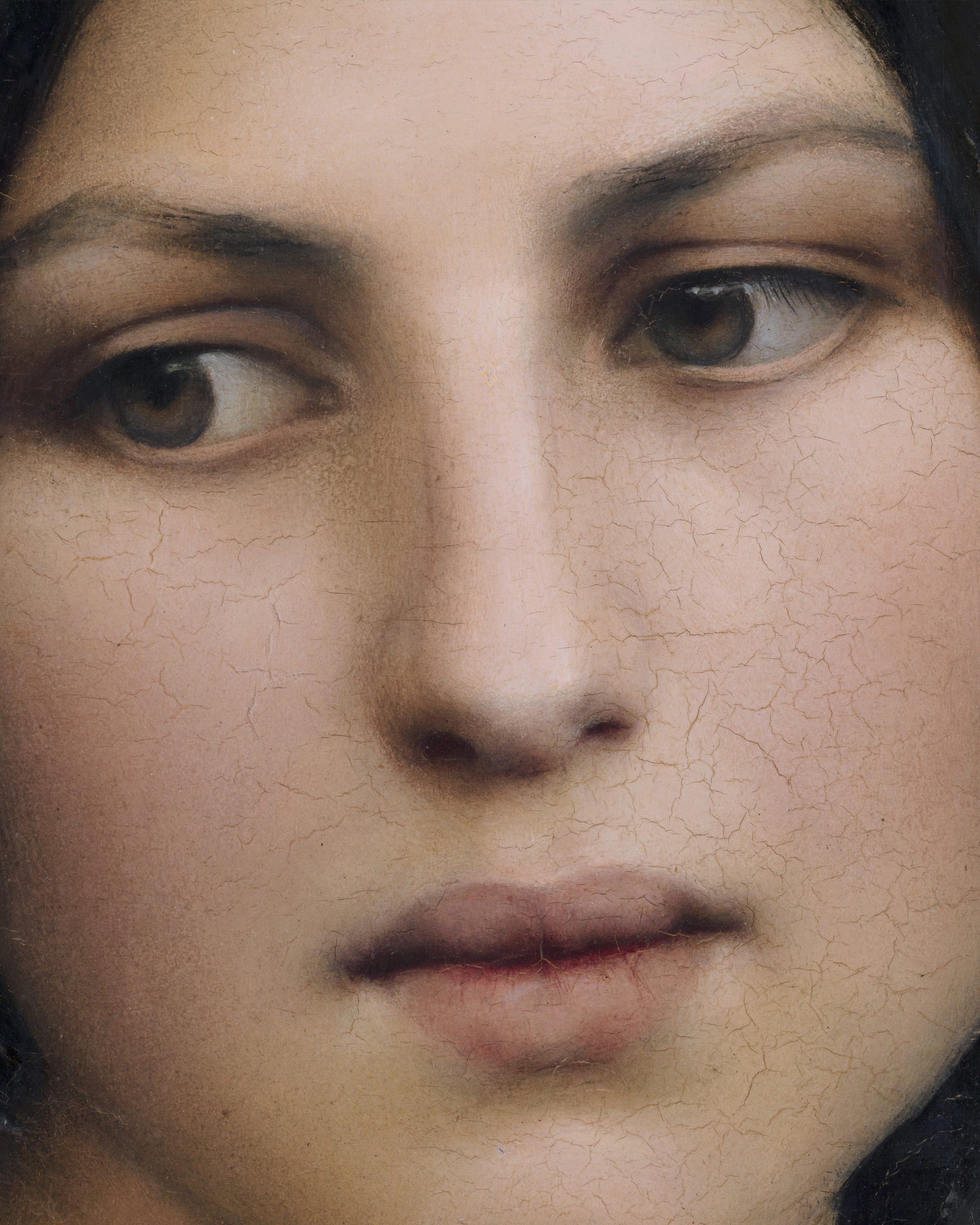 Louis Janmot "Fleur des Champs" Portrætdetalje Plakat