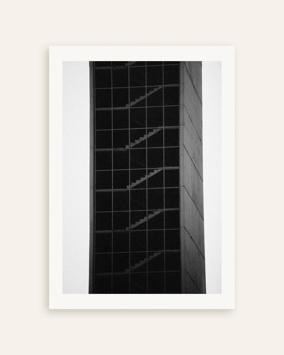 Plakat »Glastrappetårn«, miniature
