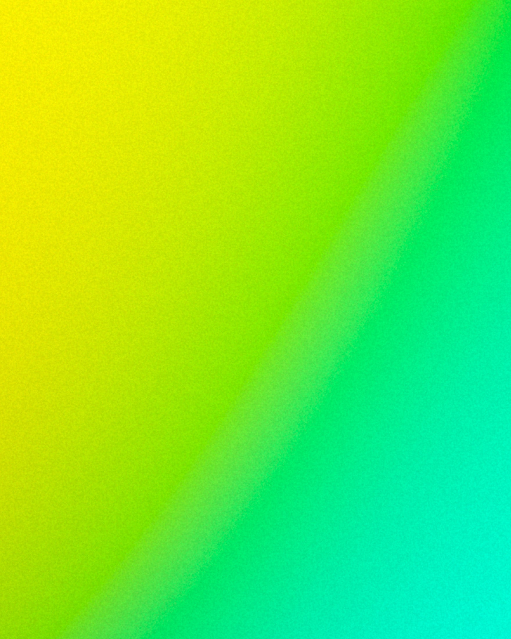 Positiv energi, gule og turkise gradienter - Plakat