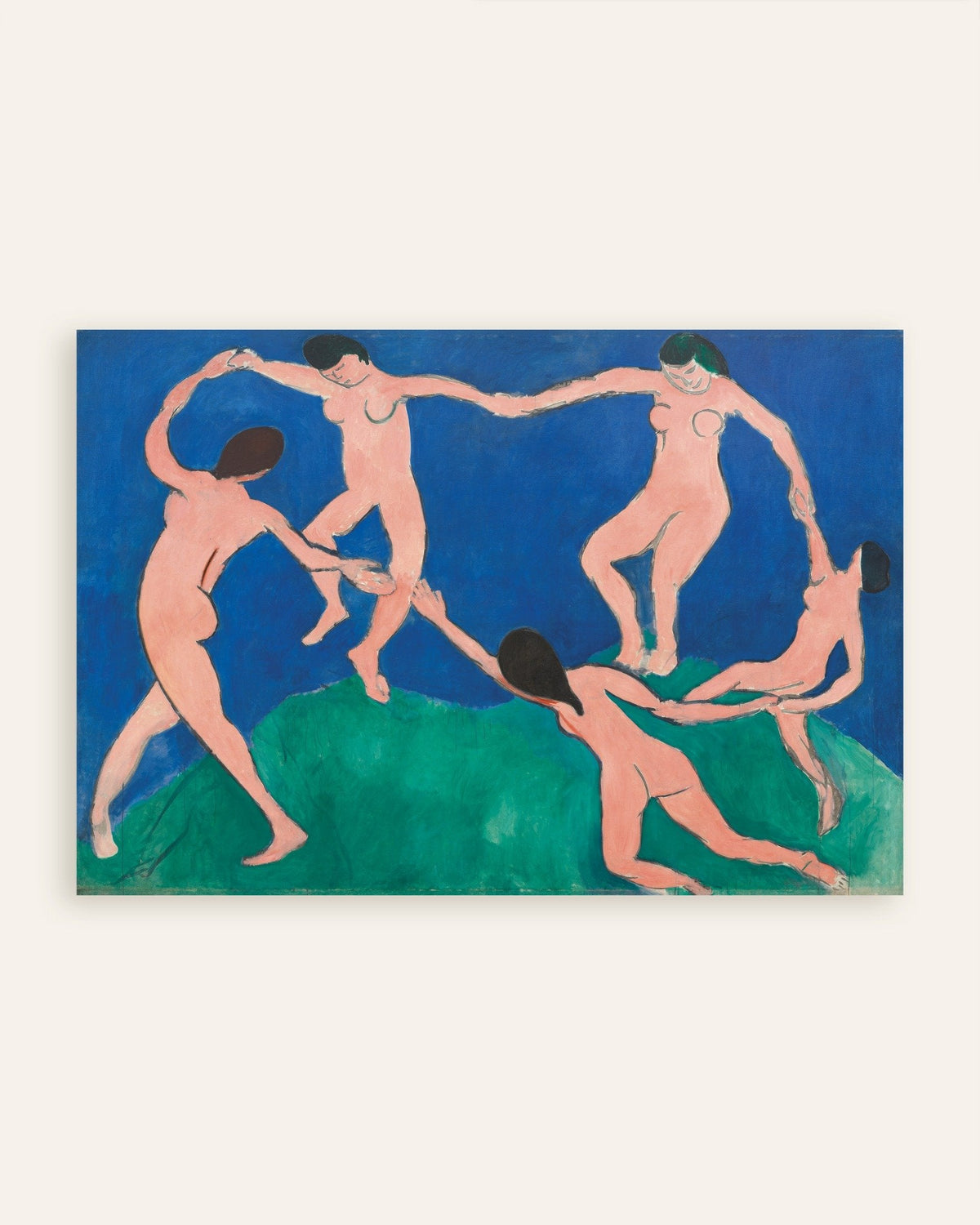 Poster med Henri Matisse Danseplakaten (1909), miniature
