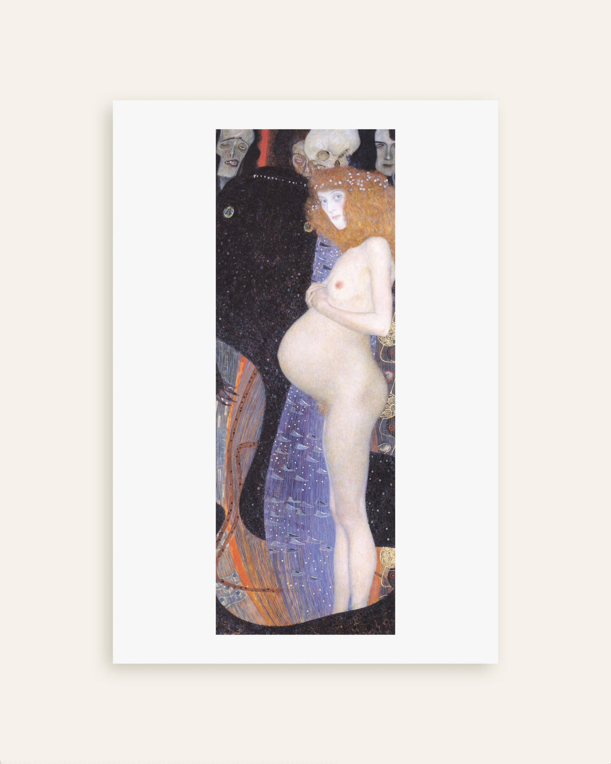 Plakat Håbet I (1903) af Gustav Klimt, miniature