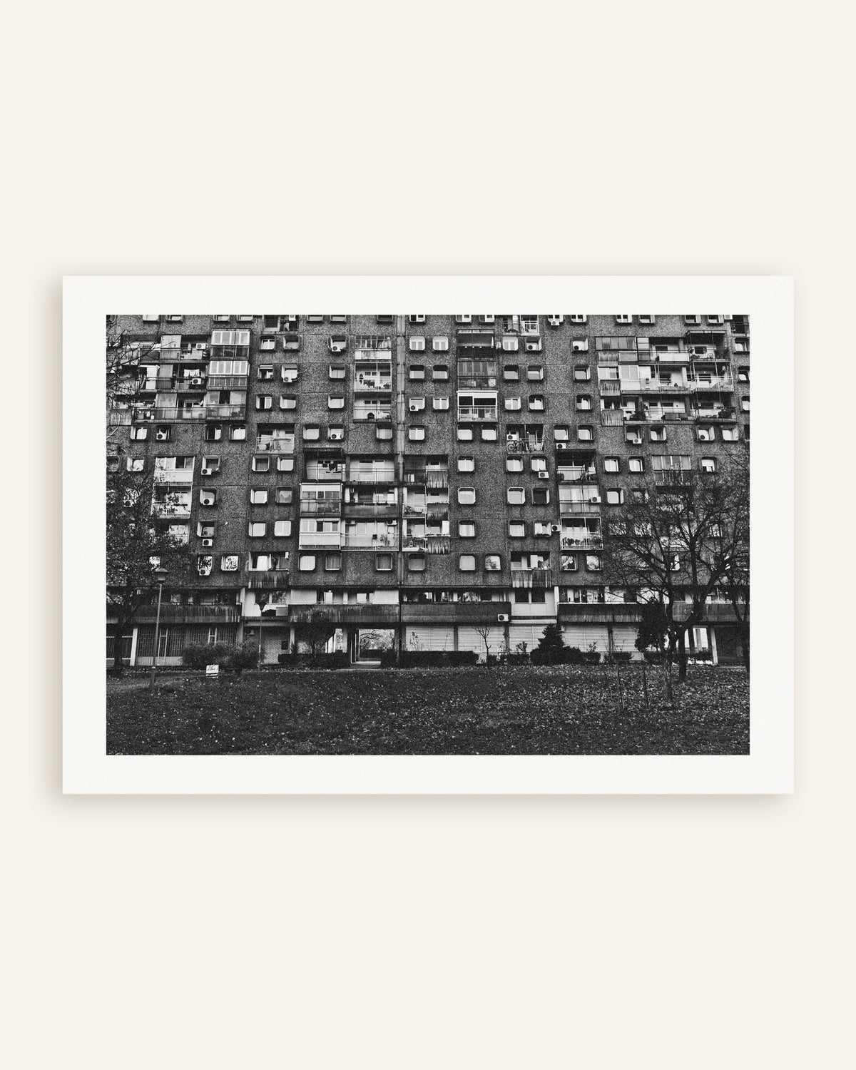 Plakat »Boligområde om efteråret«, miniature