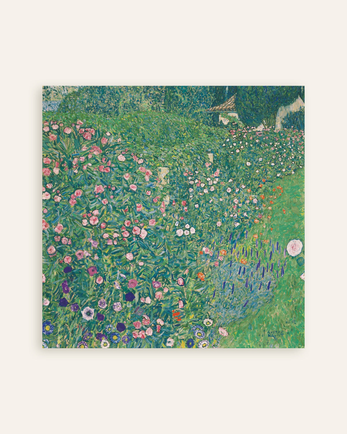 Plakat Italiensk havelandskab (1913) af Gustav Klimt, miniature