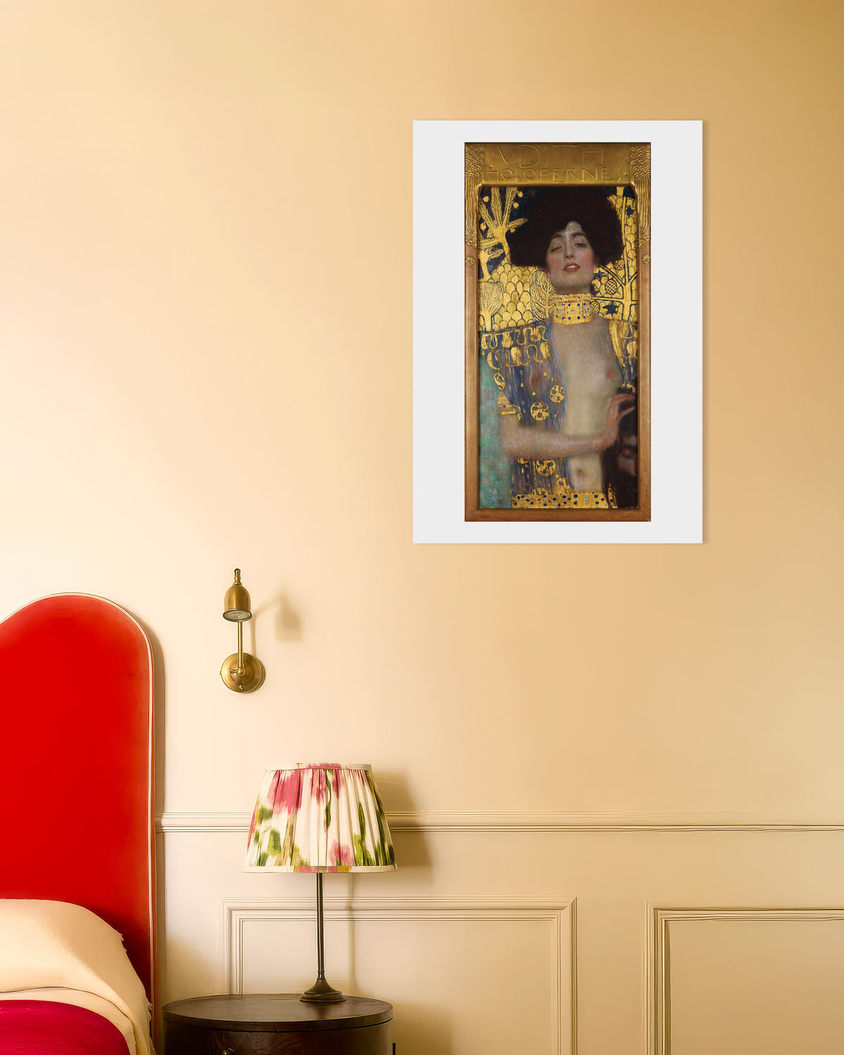 Plakat Judith I (1901) af Gustav Klimt