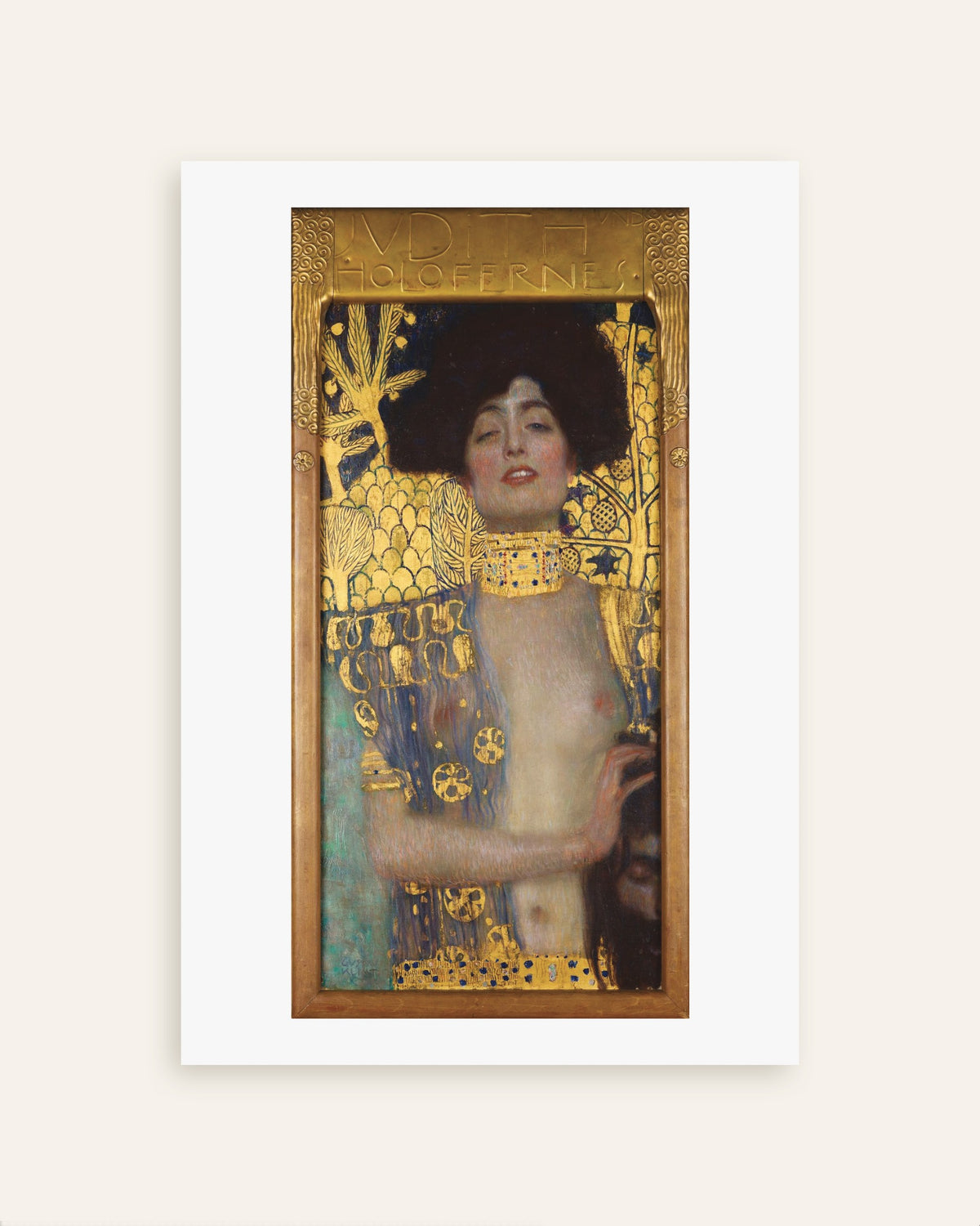 Plakat Judith I (1901) af Gustav Klimt, miniature