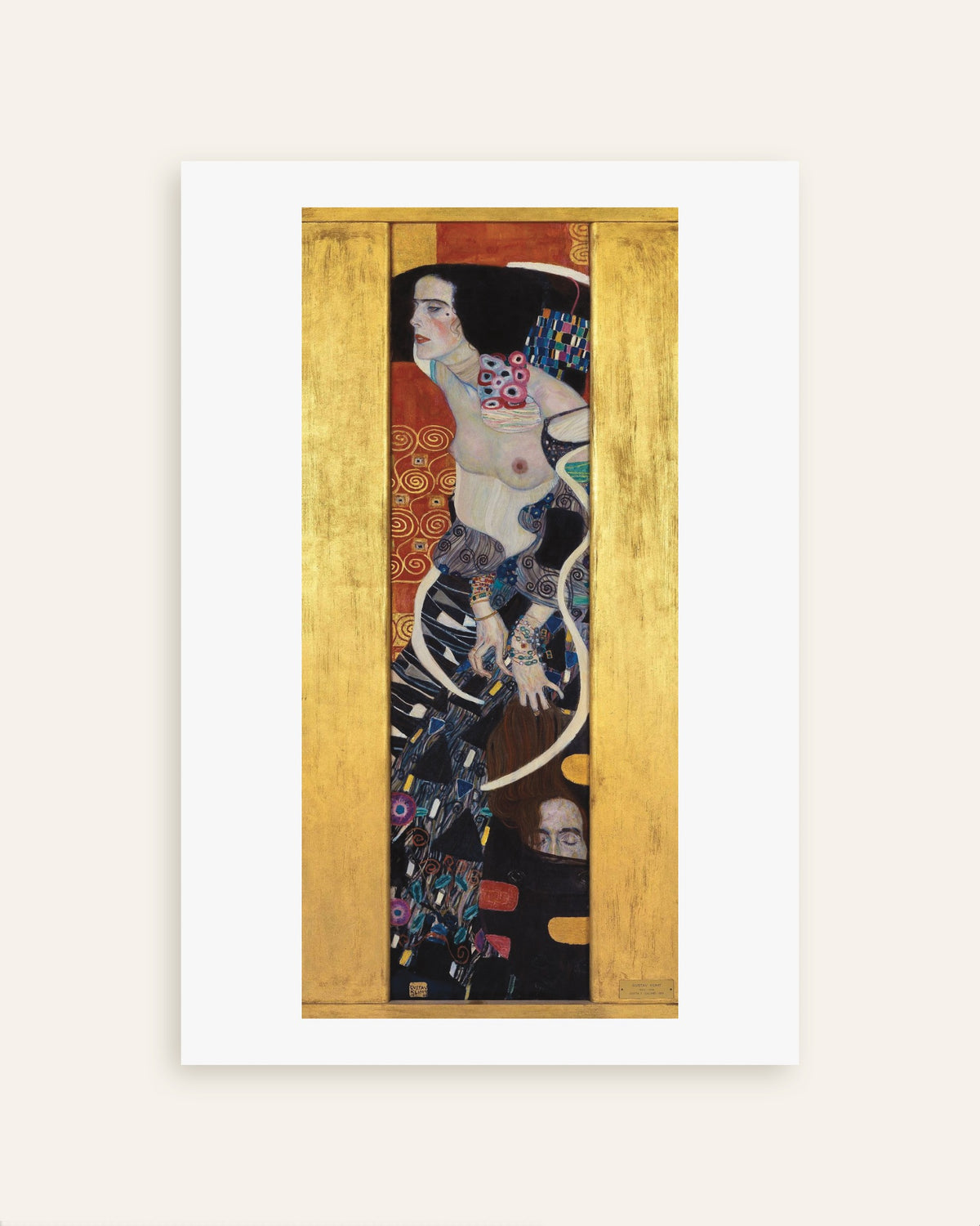 Plakat Judith II (1909) af Gustav Klimt, miniature