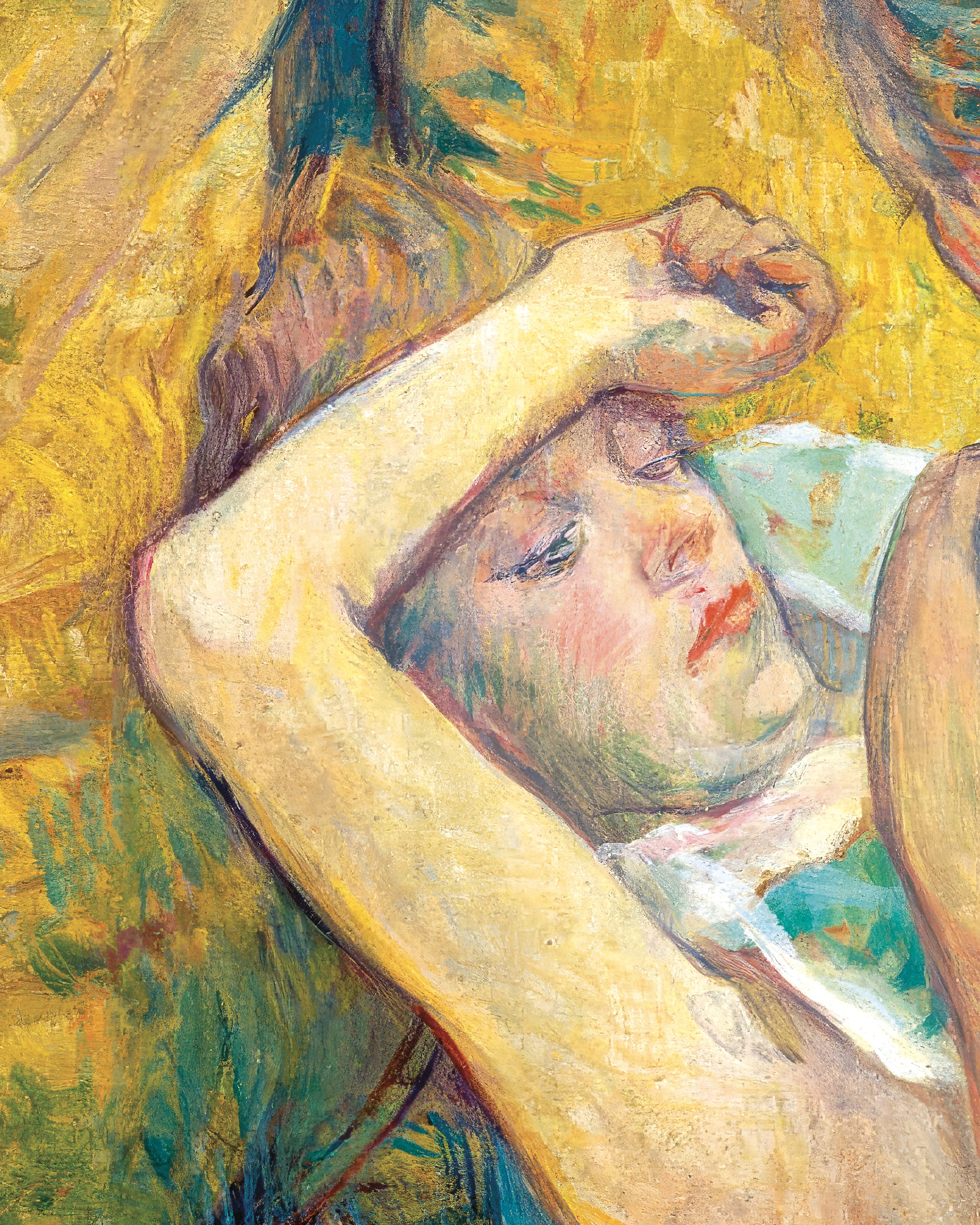 L'abandon (de to veninder) (1895) af Henri de Toulouse-Lautrec Poster