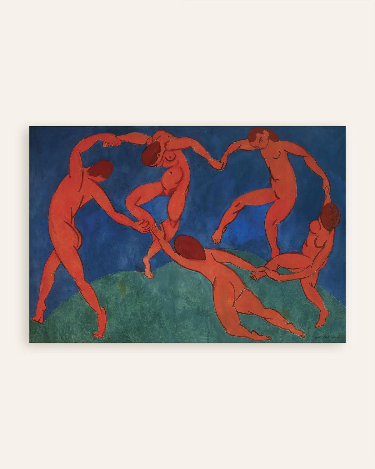 La danse II (1910) af Henri Matisse, plakat, miniaturebillede