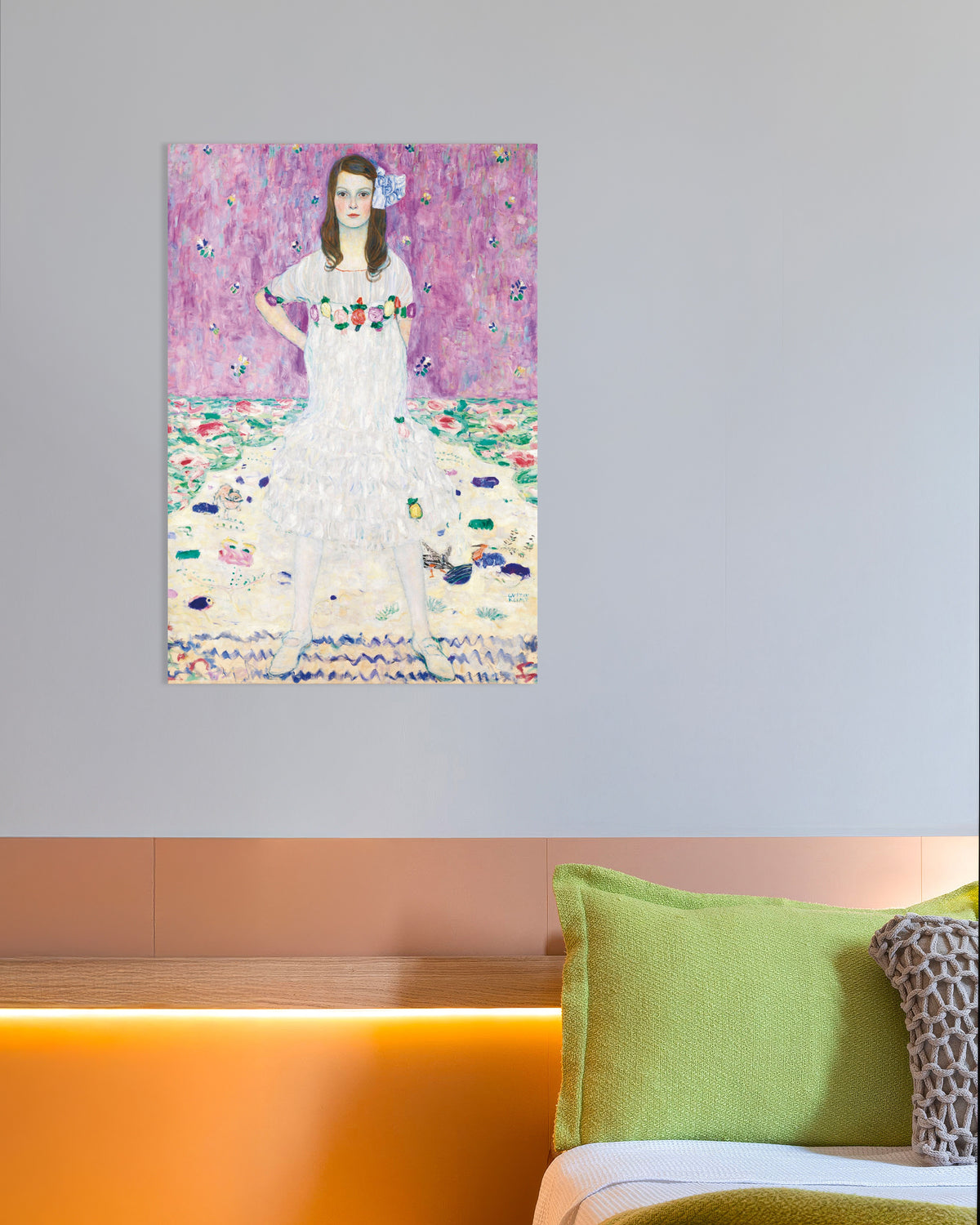 Plakat Mäda Primavesi (1912–1913) af Gustav Klimt