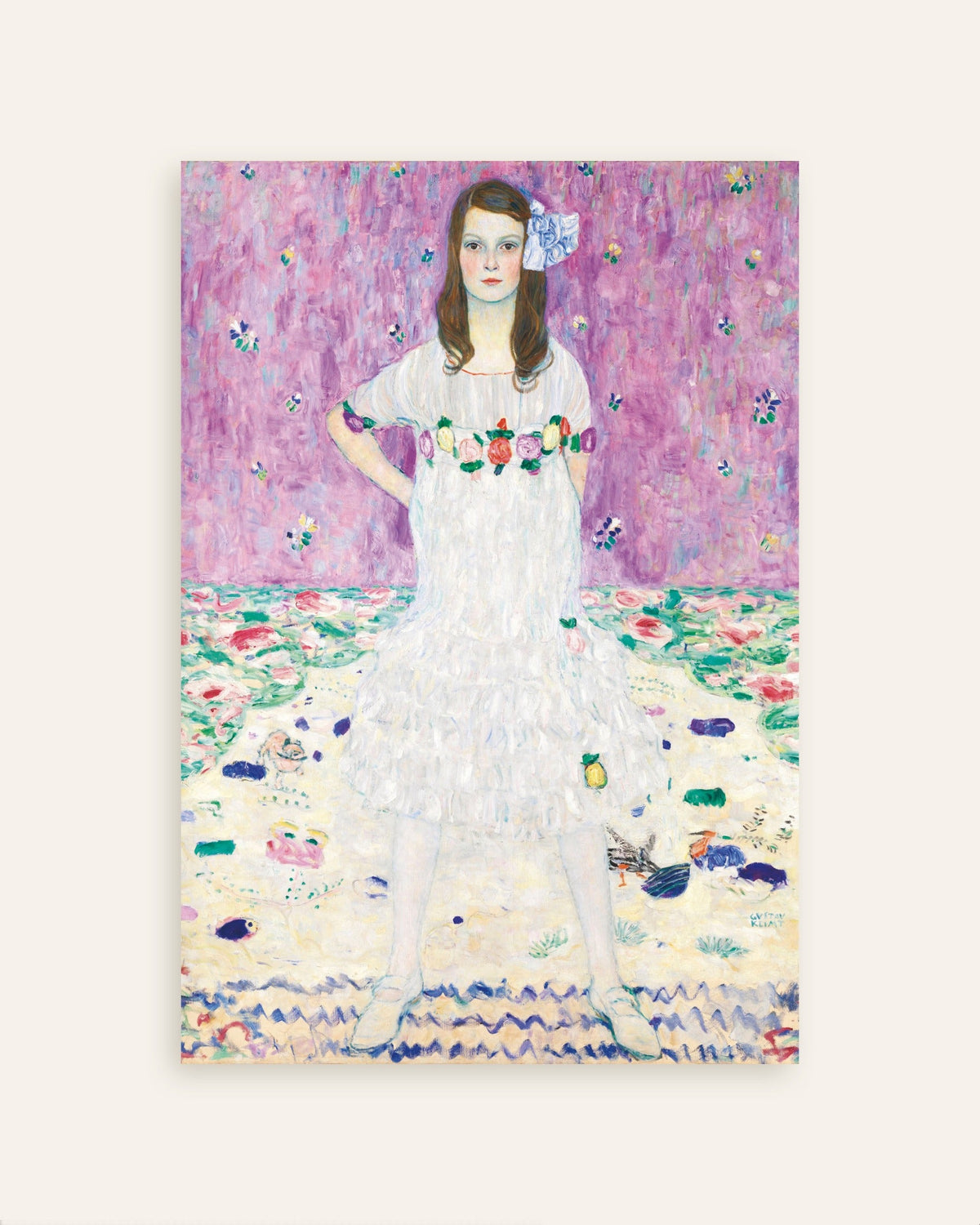 Plakat Mäda Primavesi (1912–1913) af Gustav Klimt, miniature