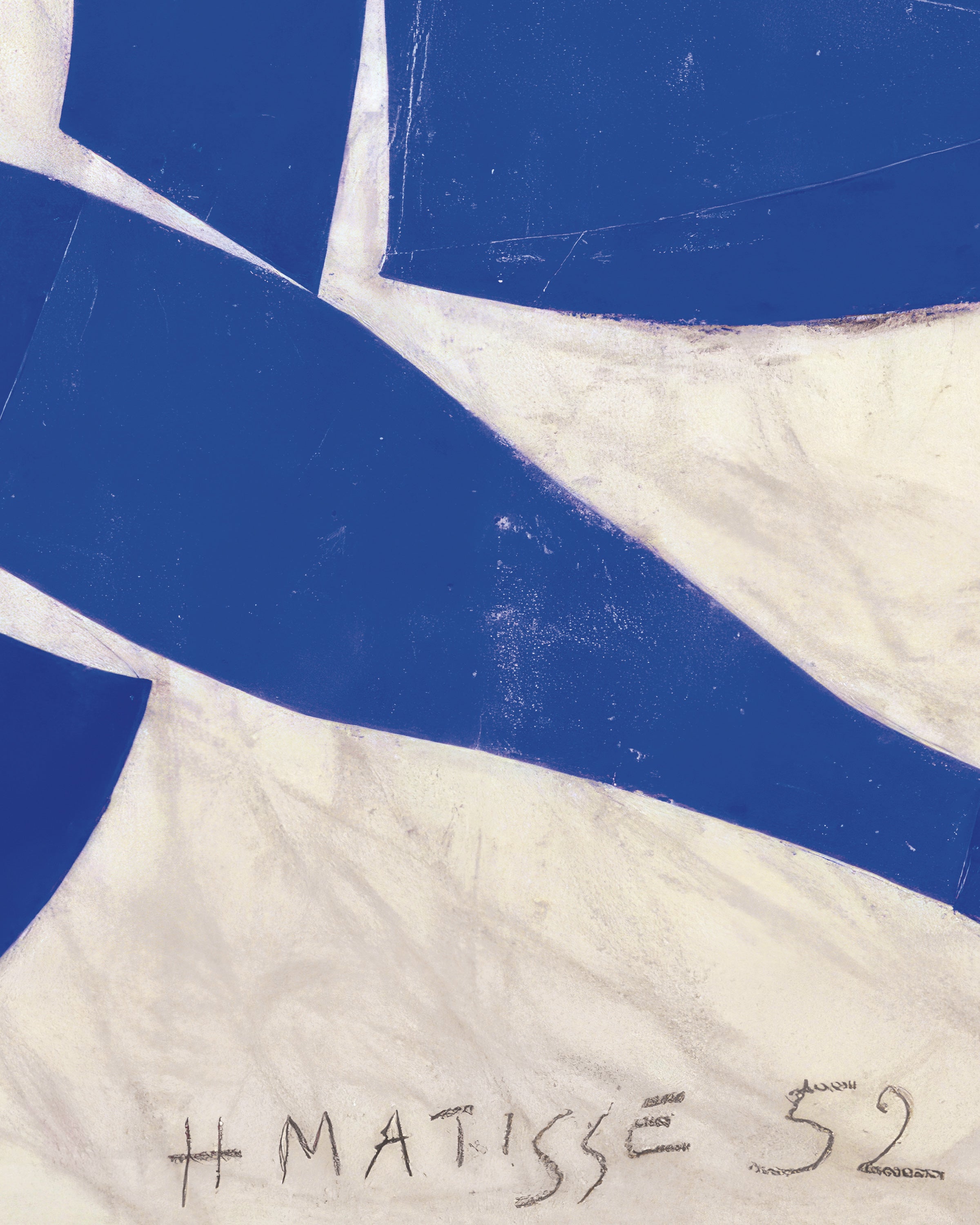 Matisse blå nøgen sæt, I til IV plakater