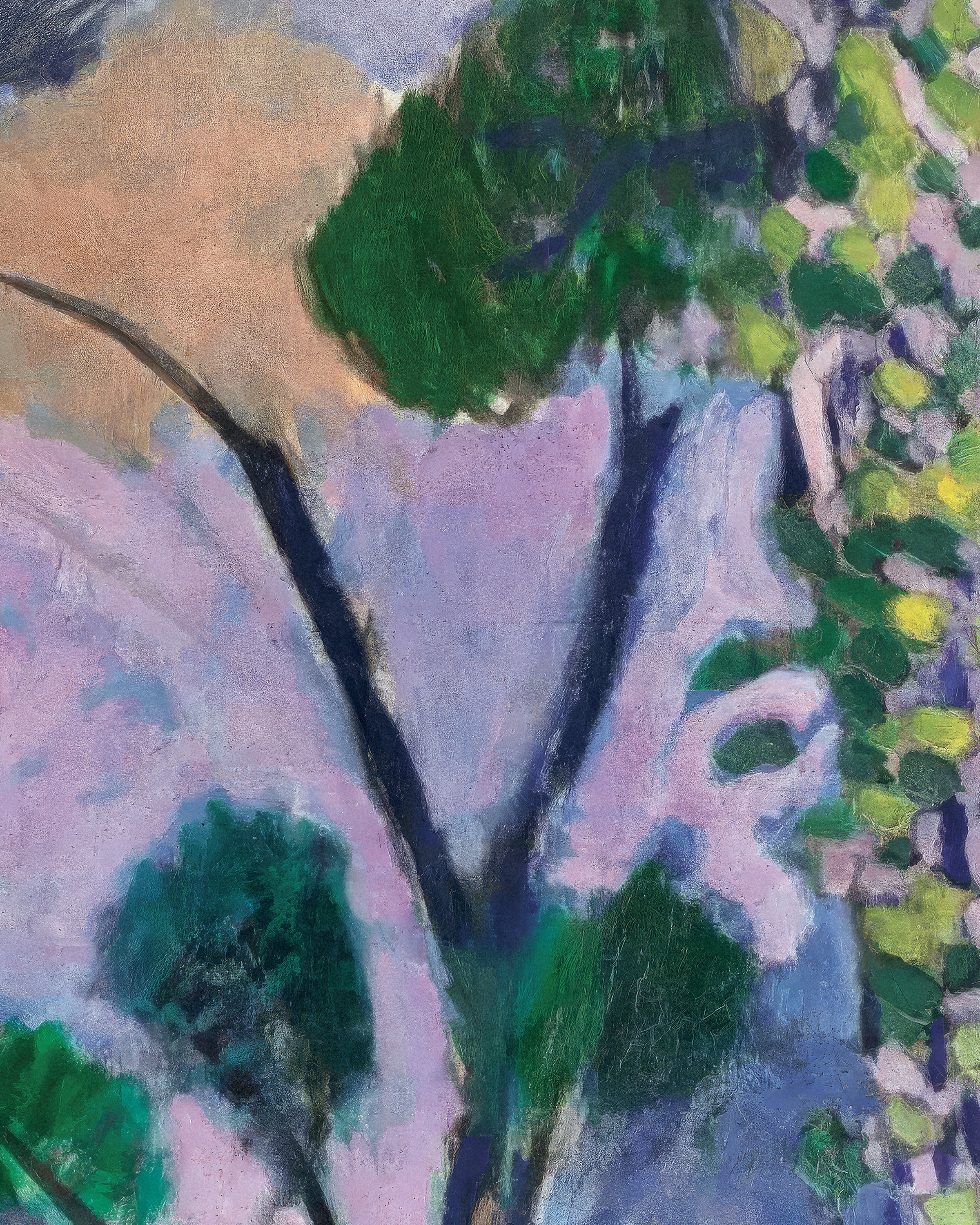 Marokkansk landskab (Acanthus) 1912 af Henri Matisse - Poster