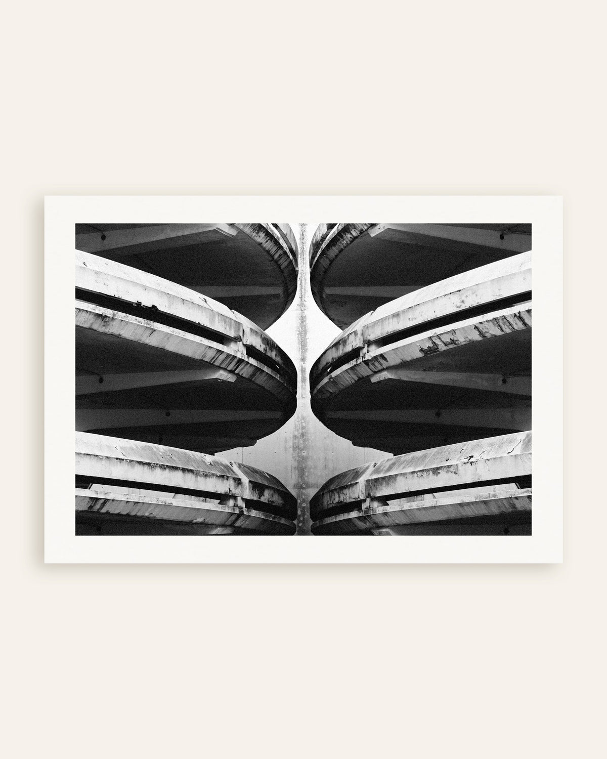 Plakat »Spejlede parkeringsramper«, miniature