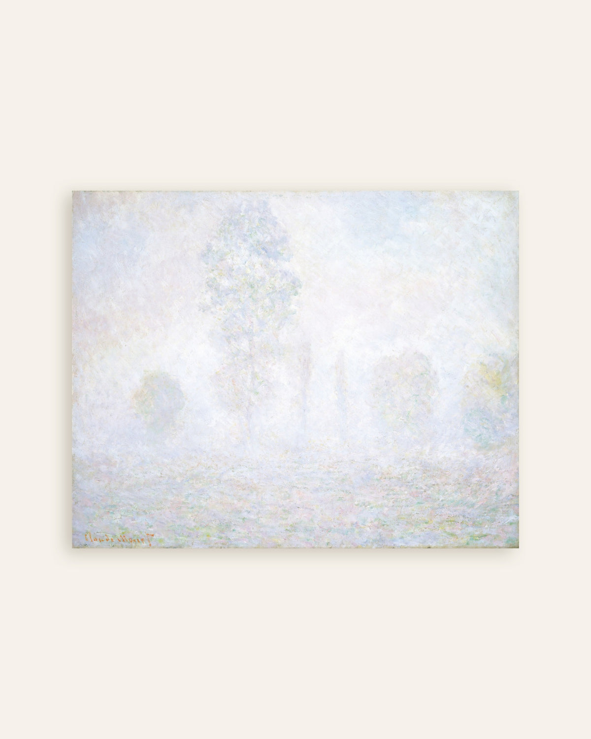 Plakat Morgendis (1888) af Claude Monet, miniature