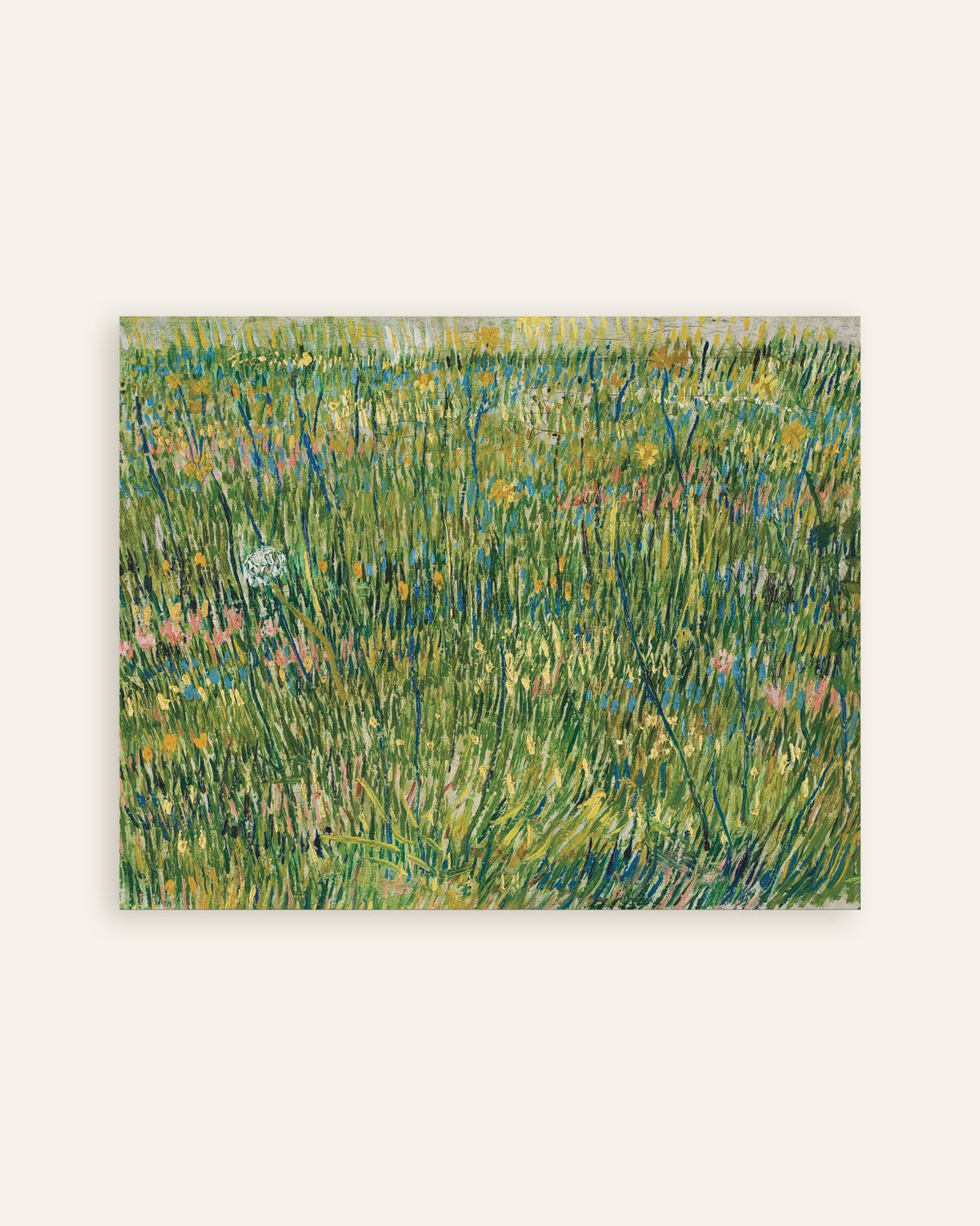 Poster af Græsplet (1887) af Vincent van Gogh, miniature