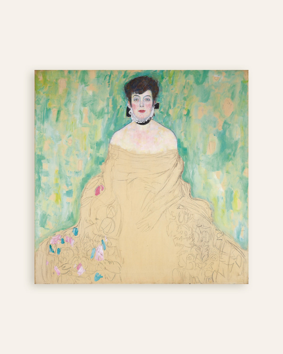 Plakat Portræt af Amalie Zuckerkandl (1917) af Gustav Klimt, miniature