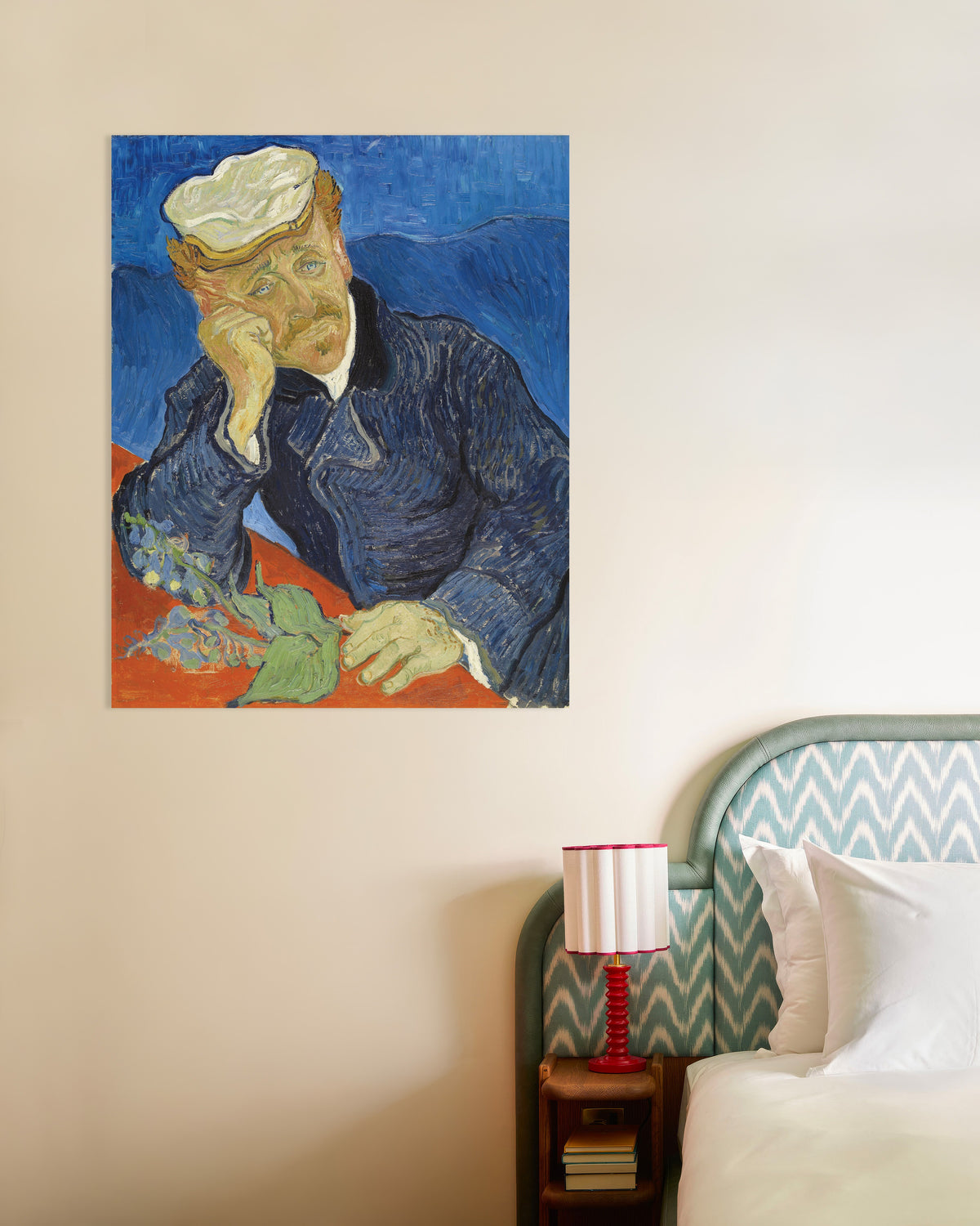 Poster af Portræt af Dr. Paul Gachet (1890) af Vincent van Gogh