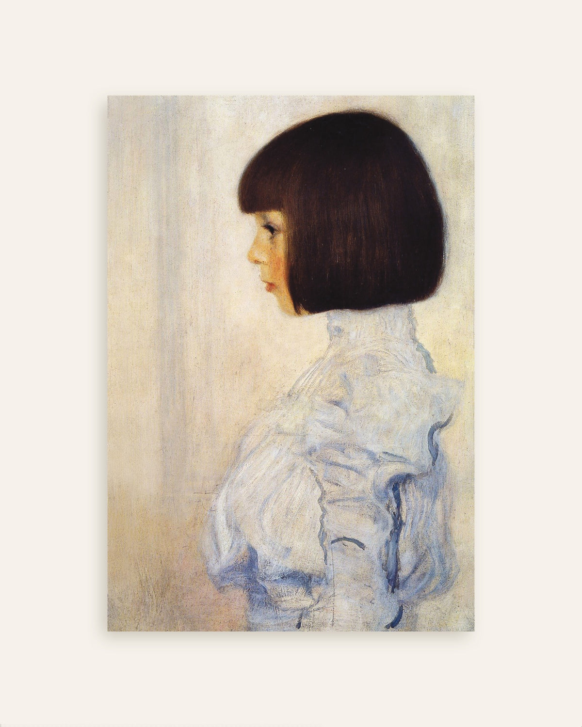 Plakat Portræt af Helene Klimt (1898) af Gustav Klimt, miniature