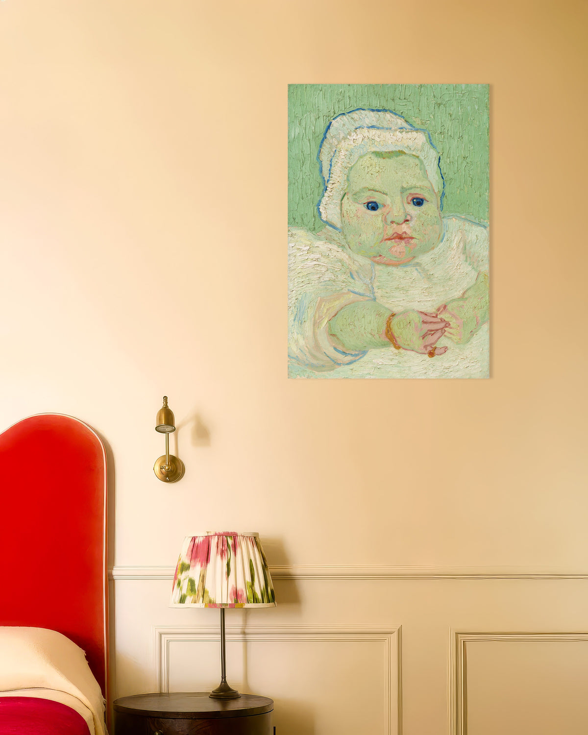 Poster med Roulin-babyen (1888) af Vincent van Gogh