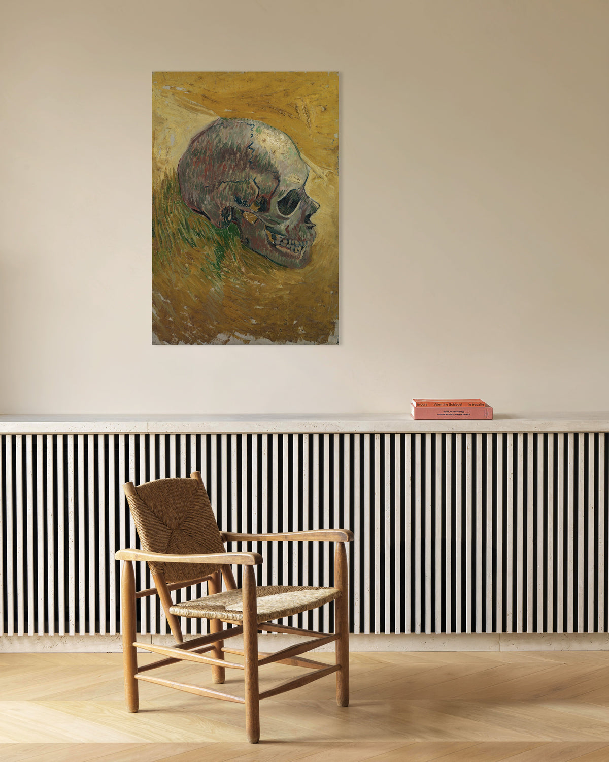 Poster med Kranie (1887) af Vincent van Gogh