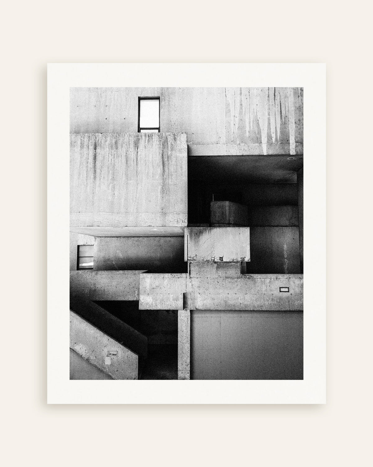 Plakat »Komposition i plettet beton«, miniature