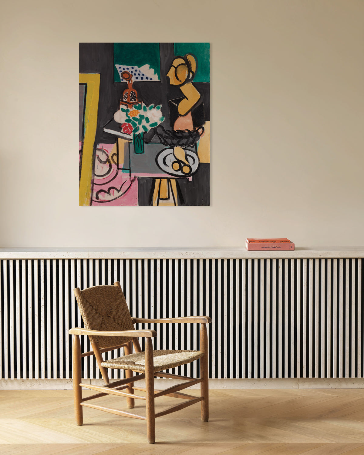 Poster med Stilleben med græskar (1916) af Henri Matisse