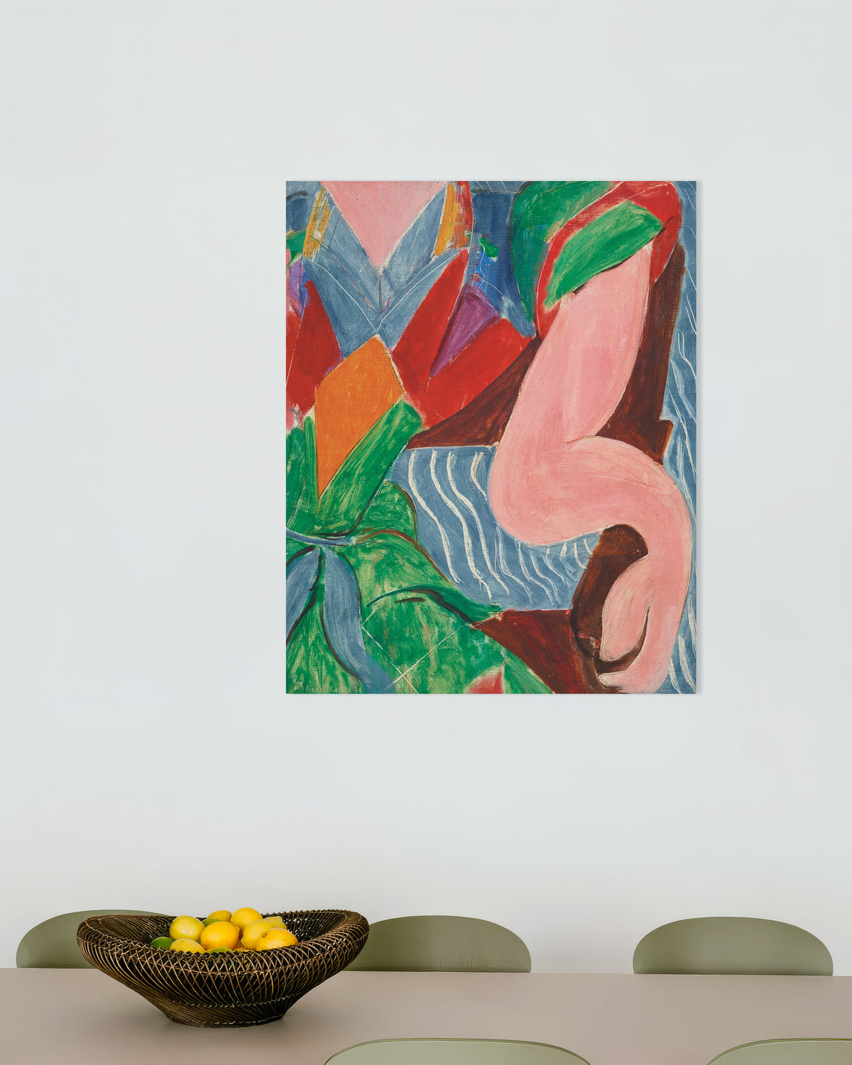 Poster med Armen (1938) af Henri Matisse