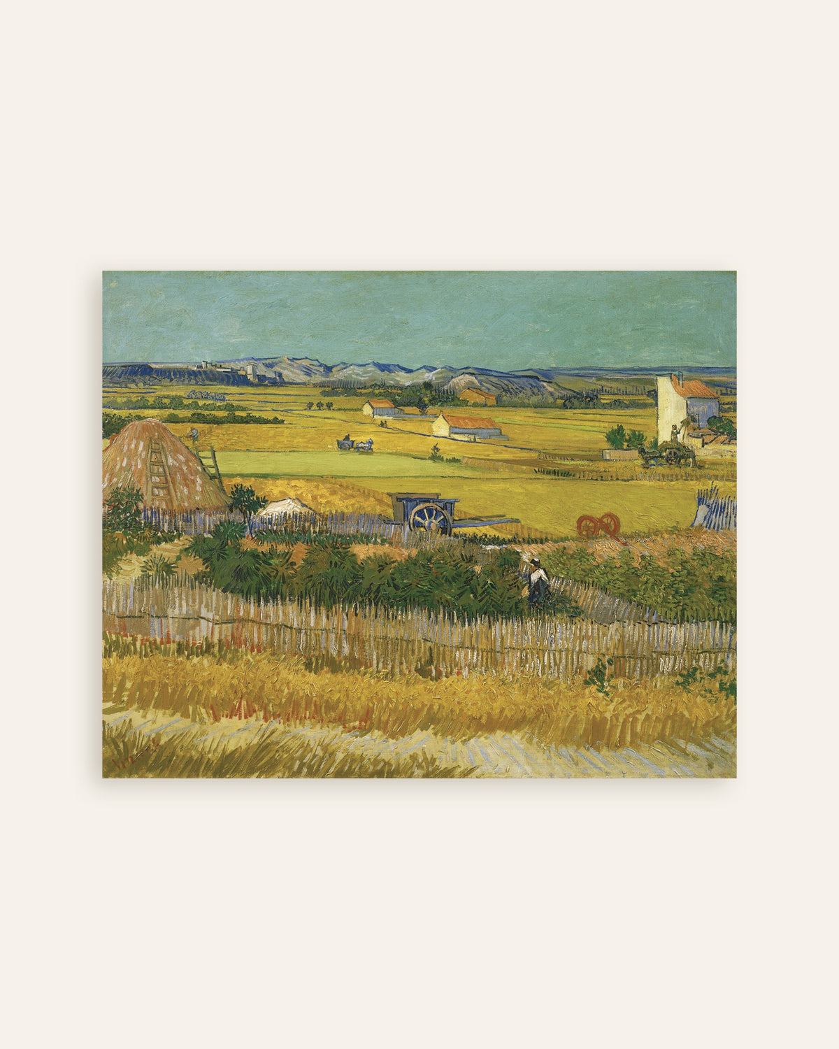 Poster af Høsten (1888) af Vincent van Gogh, miniature