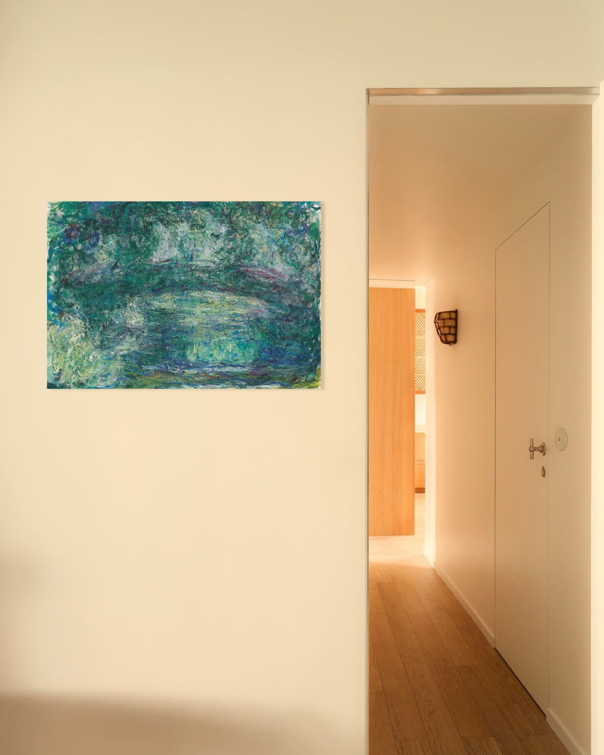 Plakat Den japanske bro (1918–1924) af Claude Monet