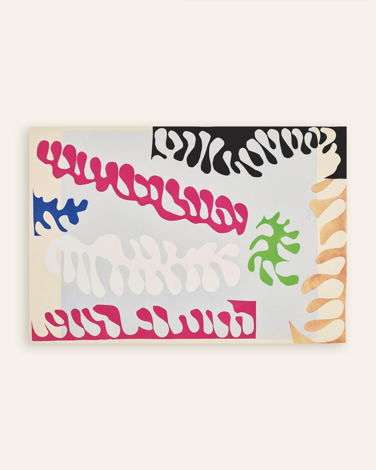 Poster af Lagunen i pink og hvid (Jazz, 1947) af Henri Matisse, miniature