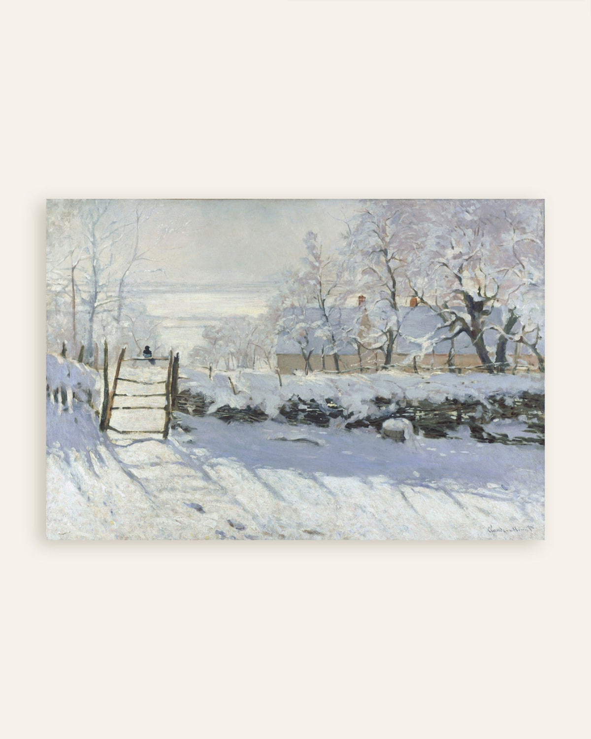 Plakat Skaden (1868–1869) af Claude Monet, miniature