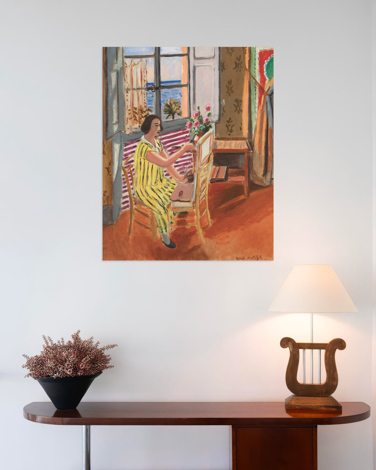Poster med Morgensessionen (1924) af Henri Matisse