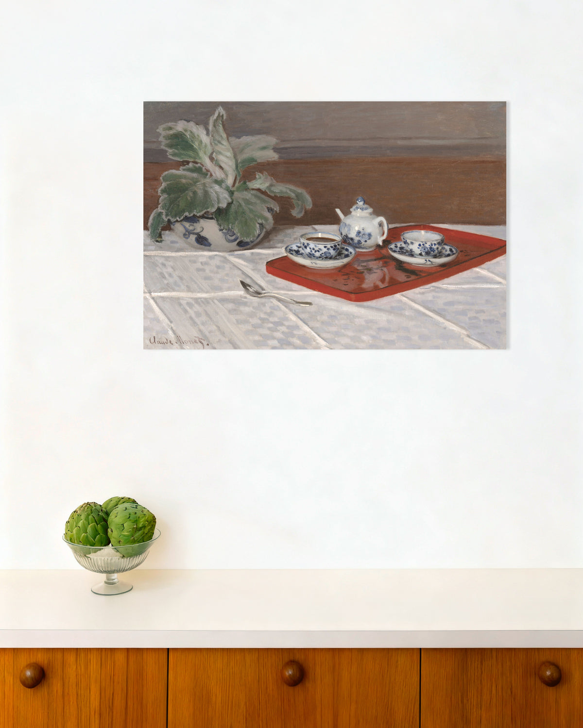 Plakat Testellet (1872) af Claude Monet