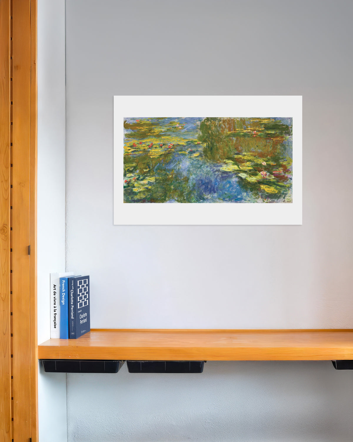 Plakat Åkandedammen (ca. 1917–1919) af Claude Monet