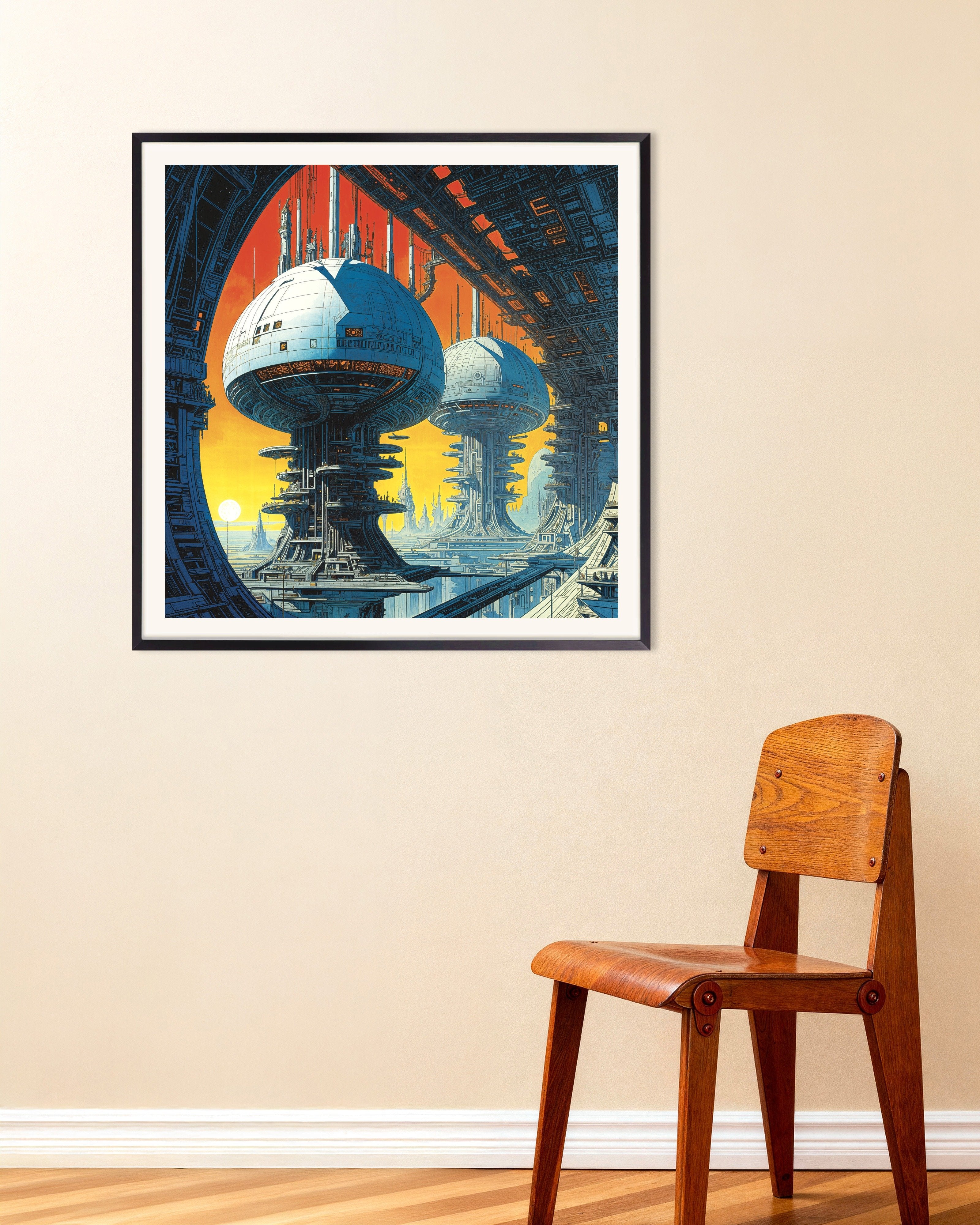 Poster of This Is Where We'll Live - poster, with metal frame