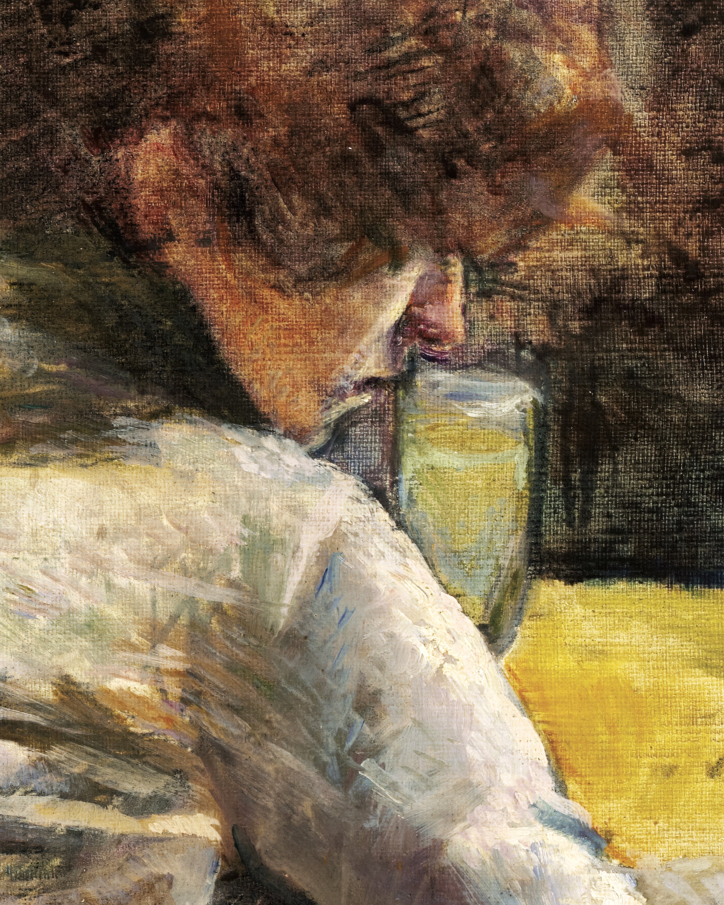 Waiting (ca. 1887) af Henri de Toulouse-Lautrec Poster