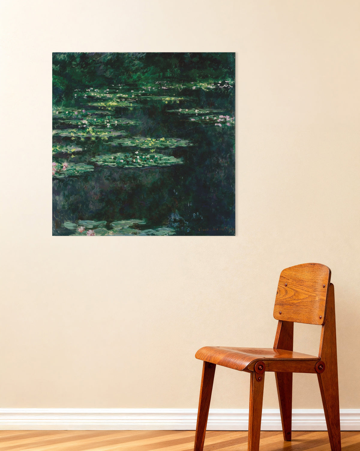 Plakat Åkander (1904) af Claude Monet