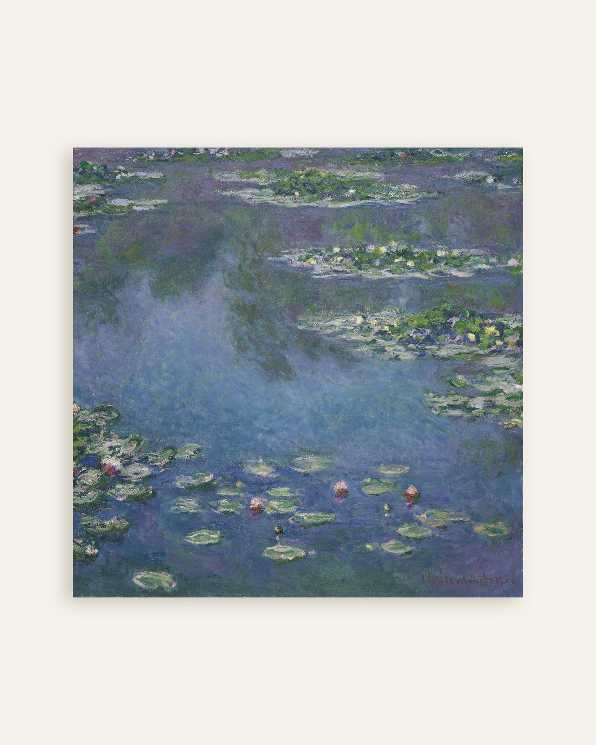 Plakat Åkander (1906) af Claude Monet, miniature