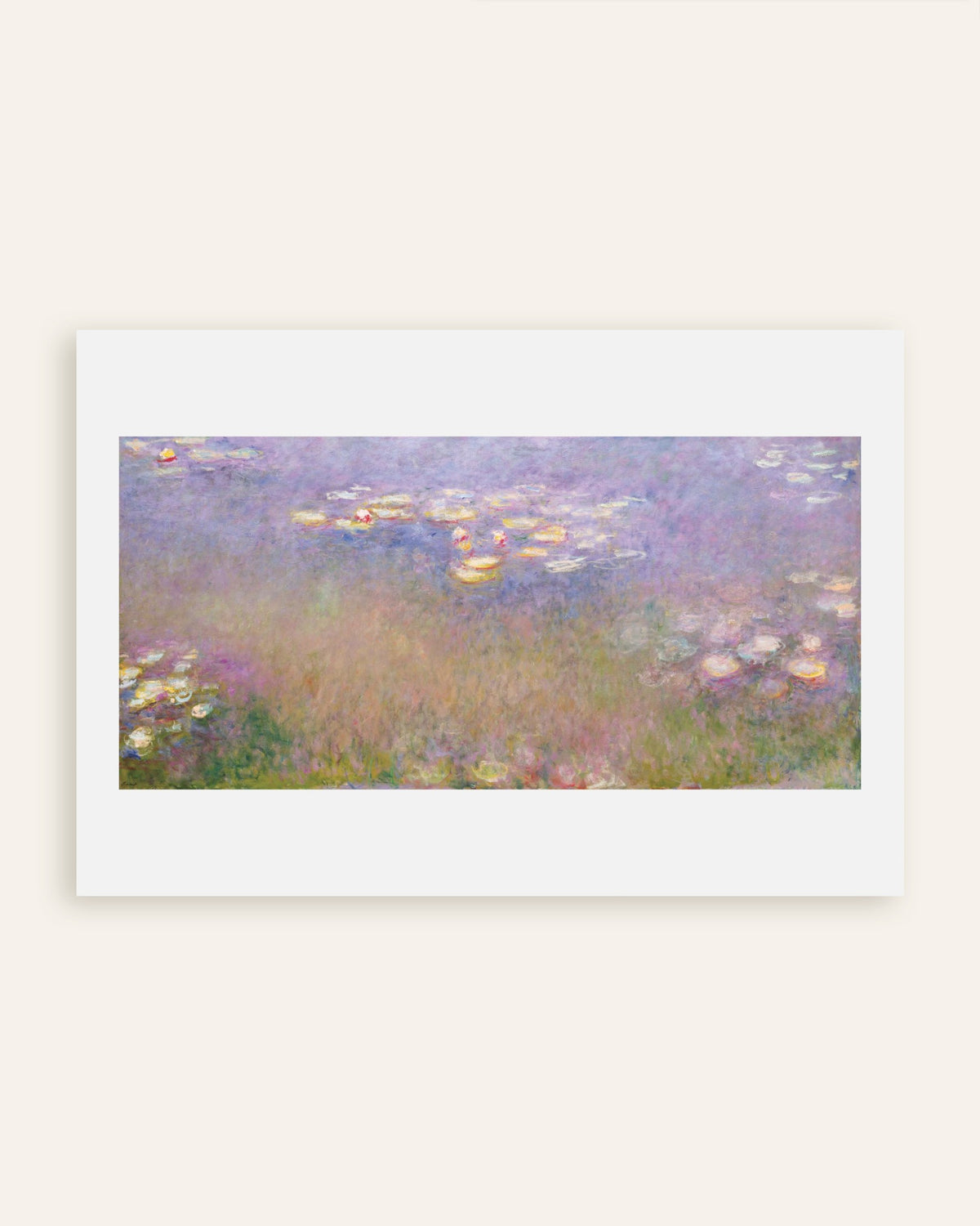Plakat Åkander (ca. 1915–1926) af Claude Monet, miniature